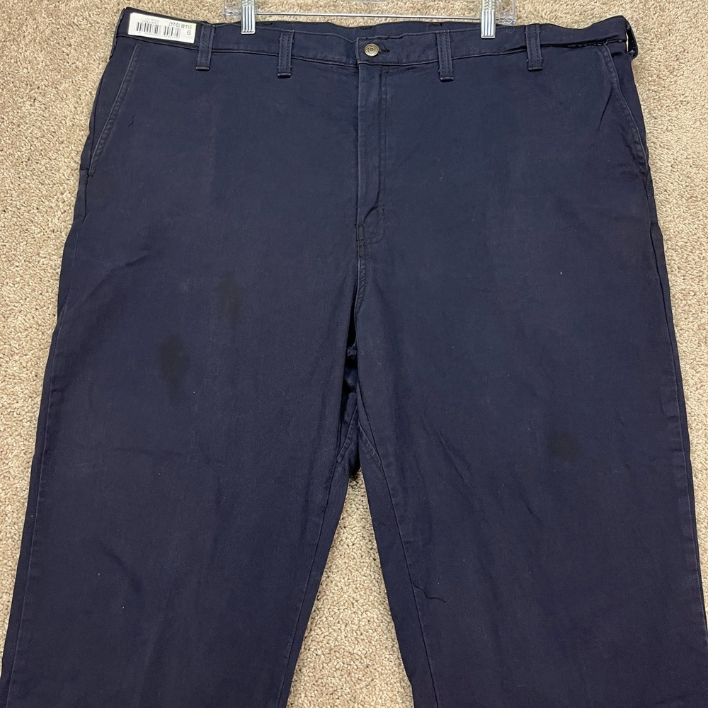Workrite FR Flame Resistant Pants Navy Blue Mens Size 48x25 Cat 2 2112‎ Workwear
